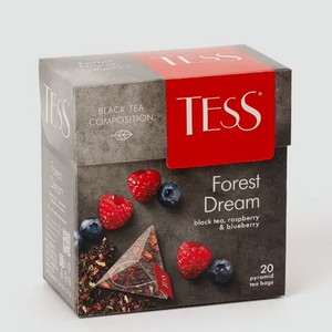 Чай черный «Tess» Forest dream, 20 пирамидок, 36 г