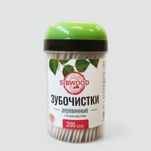 Зубочистки «СИБВУД» деревяенные, без ментола