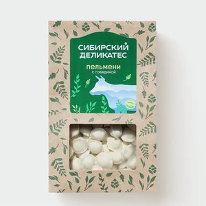 Пельмени «Сибирский деликатес» с говядиной, 450 г