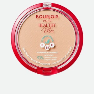 BOURJOIS Компактная пудра Healthy Mix Clean & Vegan, Nº 02-vainilla