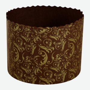 Форма для выпечки кулича бумажная. Набор 3 шт. Диаметр 11см,