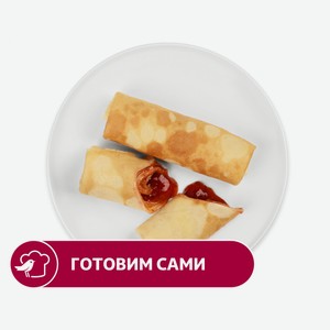 Блинчики АШАН с вишней, вес цена за 1 кг