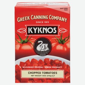 Томаты Kyknos резаные Греция, 370 г
