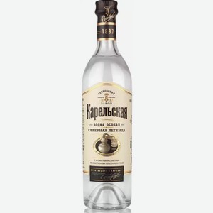 Водка особая КАРЕЛЬСКАЯ СЕВЕРНАЯ ЛЕГЕНДА 40% 0,1Л, 0,1