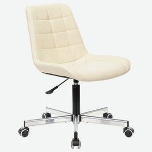 Кресло BRABIX Deco экокожа/серебристое