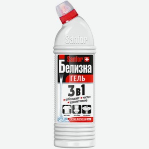 Отбеливатель Белизна SANFOR 3в1 гель