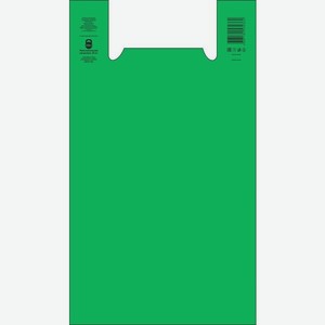 Пакет-майка Дикси зеленый