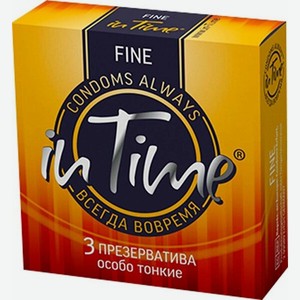 Презервативы In Time Fine особо тонкие №3