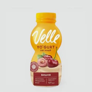 Йогурт растительный «Velle» вишня, 230 г