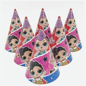 Набор бумажных колпаков ND Play «L.O.L. Surprise!» 6 штук