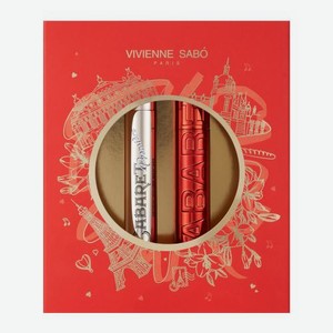 Подарочный набор Cabaret Vivienne Sabo Тушь Premiere тон 01 + Тушь Legende Rouge красная в ассортименте