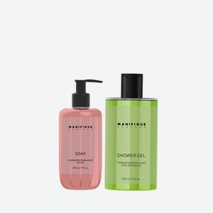 MANIFIQUE Подарочный набор парфюмированный гель для душа и парфюмированное мыло, 1 шт.