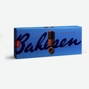 Вафельные трубочки Waffelletten в молочном шоколаде 100г Bah