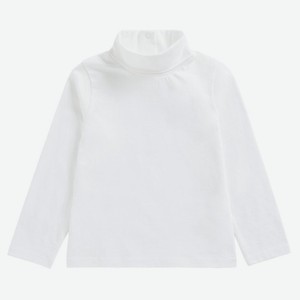 Футболка для девочки Mothercare с длинным рукавом белая, р.86-140