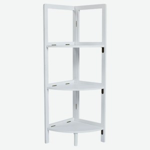 Стеллаж Actuel Бамбук белый, 27x28x85 см