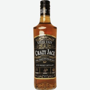 Висковый напиток Crazy Jack Speak easy 40% 500мл, 500 мл