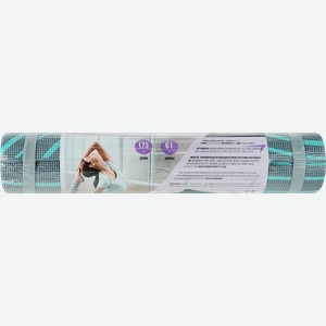 Коврик для йоги ACTIWELL 173х61х0,6cм, с принтом, в ассортименте, Арт. JW3151B