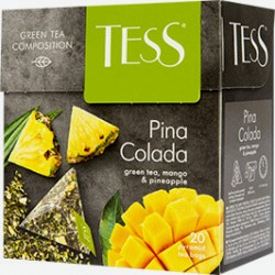 Чай Зелёный Тэсс Пина Колада, 20 Пак.