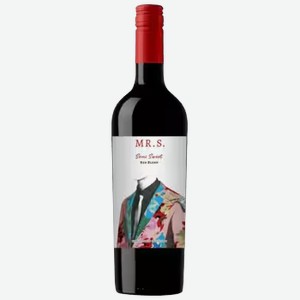 Вино Mr.S. Red Blend красное полусладкое 0,75 л