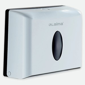 LAIMA Диспенсер для полотенец бытовой HOME, Белый