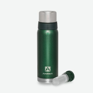 АРКТИКА Термос с ситечком и чашками 0.75 л, Зеленый