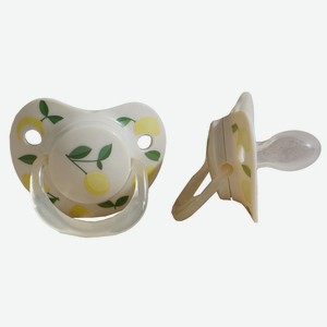 Соска-пустышка Happy Baby силиконовая симметричной формы гус