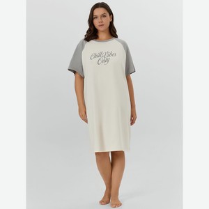 СОРОЧКА ЖЕНСКАЯ;мод.572385;арт.25-38920ПП-5;цвет молочный +п