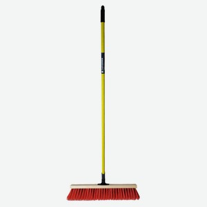 Щетка тротуарная с фиберглассовым черенком, 500 мм