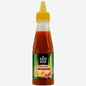 Соус Sen Soy Чили острый с чесноком столовый, 200г, 200 г