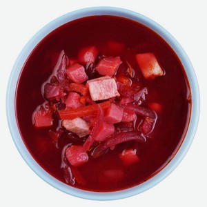 Борщ украинский с курицей Пятерочка Кафе 250г, 250 г