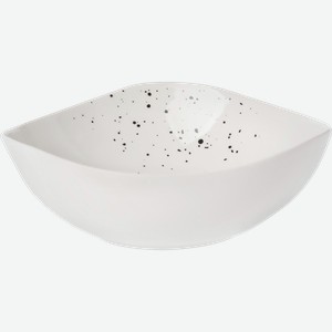 Тарелка-боул HOME QUEEN Терра 14см, костяной фарфор, 250мл, Арт. 77411