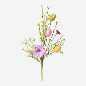 Пасхальная веточка с декором 35см в ассортименте