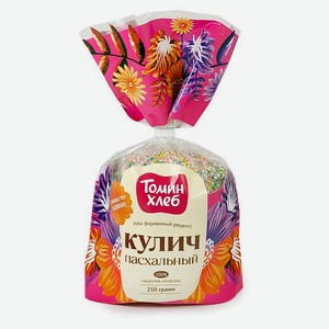 Кулич пасхальный «ТоминХлеб» Кекс, 250 г