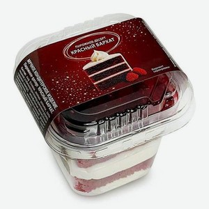 Пирожное-десерт Красный бархат 120г