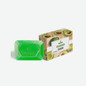DESTEK Мыло с маслом авокадо для лица, тела , увлажнение, очищение, питание, 150 г.