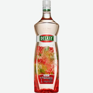 Напиток Деласи ботаникал херб Маргарита клубничная 12% 1л
