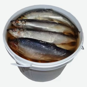 Сельдь атлантическая слабосоленая неразделанная, вес цена за 1 кг