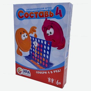 Игра развивающая Составь 4