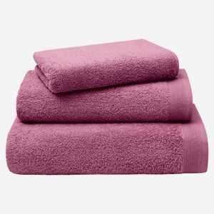 Набор полотенец Guten Morgen винный, 3 шт