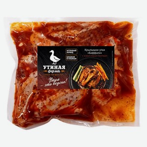Крылышки утиные Утиная Ферма Баффало маринаде, 900 г 