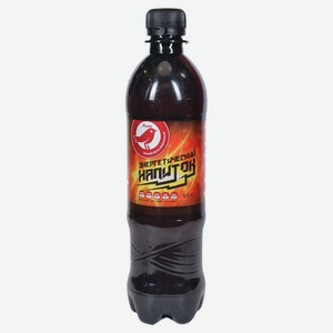 Напиток энергетический Ашан газированный, 0.5 л, бутылка