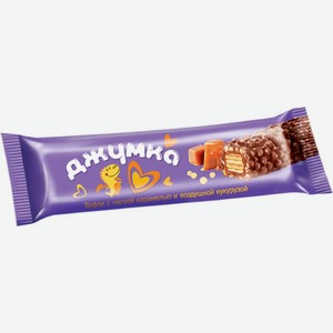 Батончик Джумка вафельный мягкая карамель воздушная кукуруза 37г