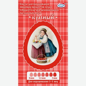 Набор пасхальный Домашняя кухня красители пищевые сухие для декорирования яиц