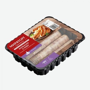 Колбаски свиные Мираторг К пиву с чесноком, 400 г