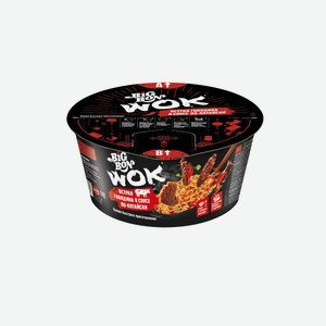 Лапша Big Bon острая говядина в соусе по-китайски 85 г