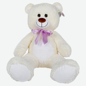 Игрушка мягкая Медвежонок ONE TWO FUN молочного цвета, 95 см