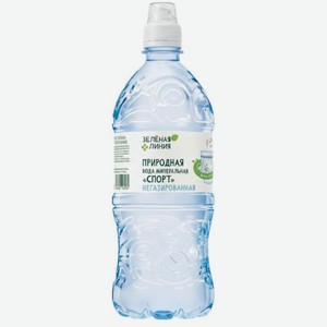 Вода минеральная Спорт Зелёная линия, 750мл
