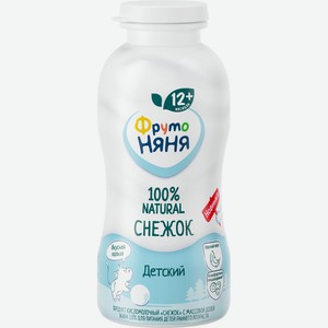 БЗМЖ Продукт к/м Снежок ФрутоНяня 2% 200мл