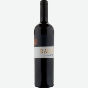 Вино Rauli Merlot красное сухое 13.5% 0.75л, 750 мл