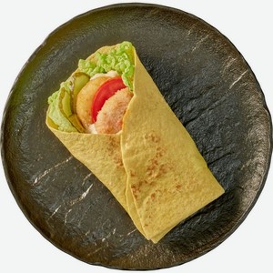 Тортилья с куриным филе хашбрауном и овощами Перекрёсток Select, 245г, 245 г